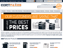 Tablet Screenshot of copyfaxes.com